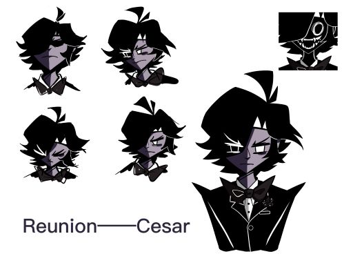 Reunion Cesar emote (transition)